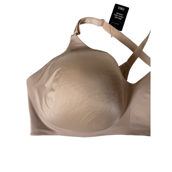 Torrid Curve Bra Size 46 DD Nude Beige Wire-Free‎ Lightly Lined Everyday NWT - Picture 2 of 9